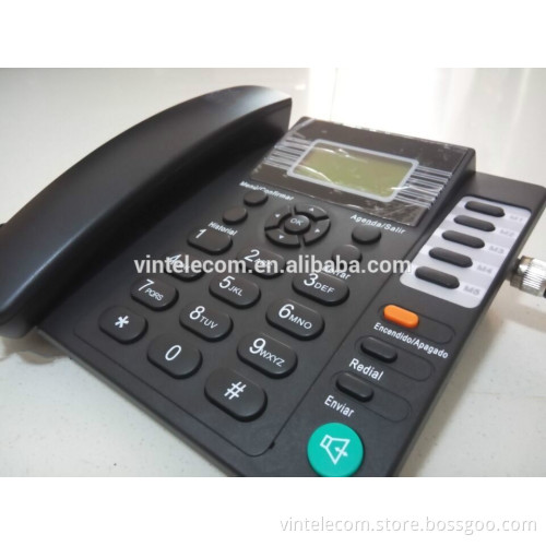 Sim card GSM fixed wireless desktop phone